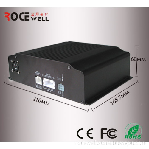 Mini D1 H. 264 Security Video HD Car DVR Mdvr RC-8004h3c-X